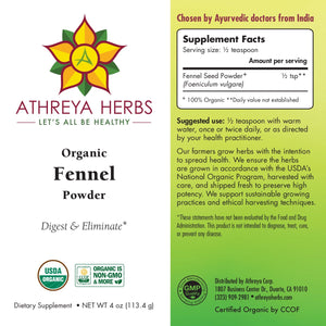 Fennel Powder (Foeniculum Vulgare)