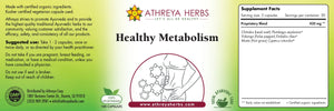 Healthy Metabolism